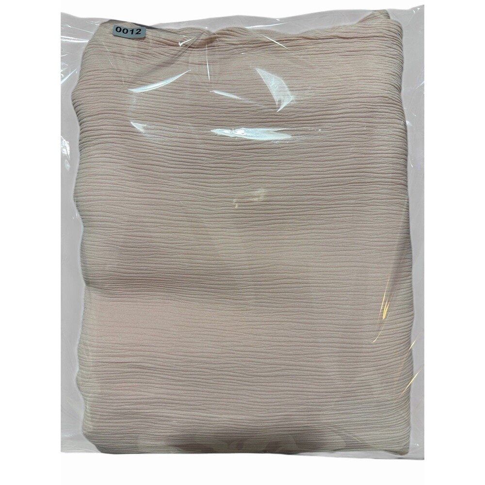 Massimo Dutti Blush Pink Jumpsuit Sleeveless V-Neck Wide Leg US 4 EU 36 - Picture 13 of 13